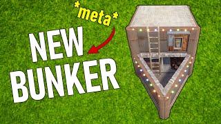 NEW META BUNKER  Expandable Rust Base Design 2023 [upl. by Amory]