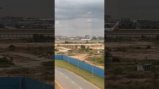 Aeroplane spotting at bangalore airport bangaloreairport airplanespotting aeroplaneview airplane [upl. by Aelyak993]