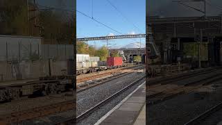 90010 and 90042 storm through Tamworth class90 tamworth trainspotting [upl. by Terrie]