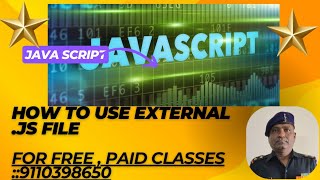 PART3 EXTERNAL myScriptjs  HOW TO USE [upl. by Carnes]