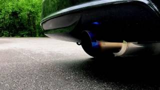 2012 Honda Civic Si Invidia N1 Exhaust System [upl. by Nolahp]