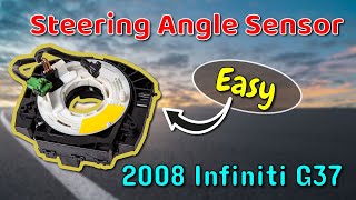 How to Use Steering Angle Sensor Calibration Function on SDS  2008 Infiniti G37 [upl. by Melesa796]