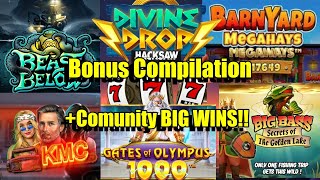 Bonus Compilation  Some Buys  Kevins 10 Games  Community BIG WINS [upl. by Davenport]