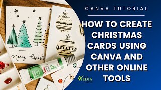 How To Make Christmas Cards With Canva Shutterfly Snapfish and Postable [upl. by Downey]