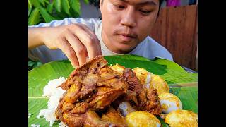 VILLAGE STYLE CHICKEN CURRY AND WITH EGG CURRY BBowavlog [upl. by Tedi]