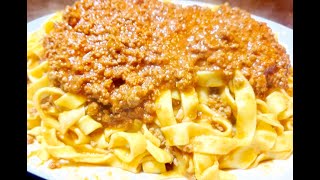 RAGU fatto in casa pasta al ragù ricetta ragù come fare il ragu con videoricetteinsieme [upl. by Idoux]