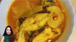 Southern Thai Sour Curry RecipeGaeng Somแกงส้ม [upl. by Wesla]