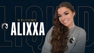 Alixxa joins Team Liquid [upl. by Notelrahc]