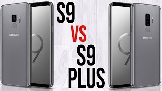 Samsung S9 vs S9 Plus Comparativo [upl. by Elem]