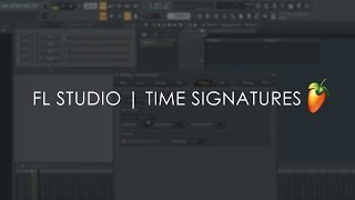 FL STUDIO 20  Time Signature Changes [upl. by Erbas]