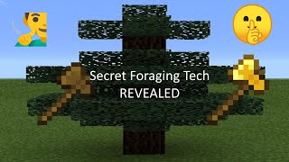 Secret Foraging Tech Revealed  Hypixel Skyblock [upl. by Lankton33]