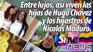 Entre lujos así viven las hijas de Hugo Chávez y los hijastros de Nicolás Maduro [upl. by Margarita699]