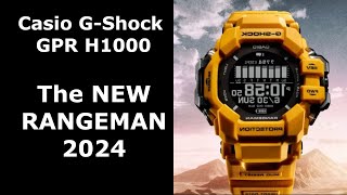 Premiere and Honest review Casio G Shock Rangeman GPR H1000 [upl. by Longawa]