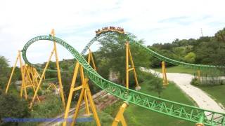 Sky Ride Onride HD POV Busch Gardens Tampa Bay [upl. by Namien106]