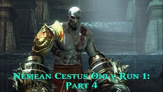 God of War 3 Nemean Cestus Only Run 1 Part 4 [upl. by Debby]