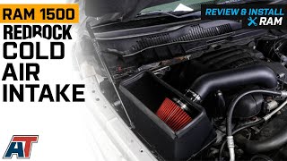 20092018 57L RAM 1500 RedRock Cold Air Intake Black Review amp Install [upl. by Ardnala]