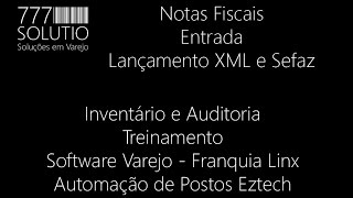 Autosystem  Nota Fiscal  Entrada via Sefaz e XML [upl. by Betthezel]