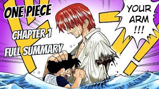 One Piece Chapter 1 Full Summary [upl. by Ackler199]