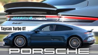 New 2025 Porsche Taycan Turbo GT Amazing Performance [upl. by Baggott]