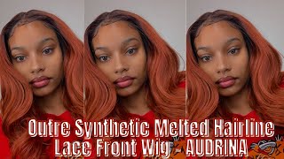 Glamourtress  Outre Synthetic Melted Hairline Lace Front Wig  AUDRINA [upl. by Aryaz]