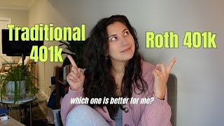 deciding between a Traditional 401k or Roth 401k [upl. by Ominoreg713]