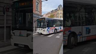 CTS Arrivée du 358 à Laiterie vers Lingolsheim Alouettes music baile viral cts bus [upl. by Westerfield912]