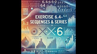 Exercise 64 Part 1 Sequence and series [upl. by Basir]