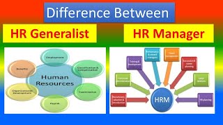 Difference between HR Generalist and HR Manager [upl. by Persas]