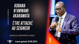 Kubana nUmwami akaramata 01 Apostle Dr NKURUZIZA François [upl. by Rosetta]