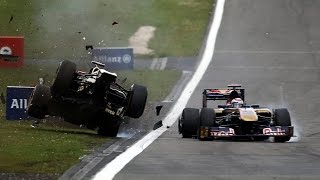 F1 2011 All Crashes Compilation [upl. by Julius]