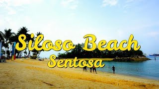 SILOSO BEACH  Sentosa  Singapore [upl. by Boylan137]