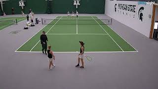 Womens Doubles 3  Columbia v Michigan State  25224 [upl. by Chatterjee]