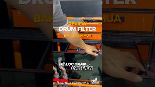 P3 Review Hồ Cá Công Nghệ Mới  Hồ Cá Rồng Phông Trắng  Drum Filter  Bakki Giàn Mưa caylanha [upl. by Elay]