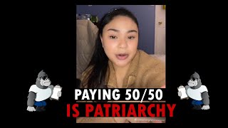 Paying 5050 is all part of the Patriarchy Preview Shorts [upl. by Teraj819]