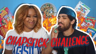 CHAPSTICK CHALLENGE⎢CEREAL EDITION😉 [upl. by Selokcin]