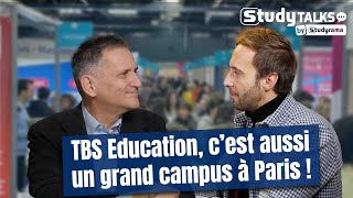 TBS Education cest aussi un grand campus à Paris [upl. by Alakcim]