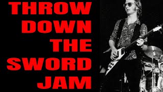 Throw Down The Sword Wishbone Ash Rock Ballad Backing Track A Minor [upl. by Nylynnej130]