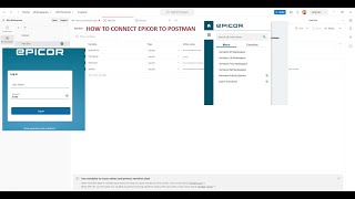 How to create API Key In EPICOR Kinetic [upl. by Eilsew]