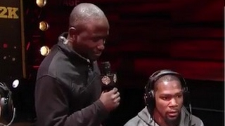 Hannibal Buress asks Kevin Durant a question SAVAGE [upl. by Ramhaj893]