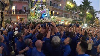 TRADIZIONALE PROCESSIONE DELLA MADONNA DELLA VISITAZIONE DEL 2 LUGLIO 2024 LOANO LIGURIA  ITALY [upl. by Namruht718]