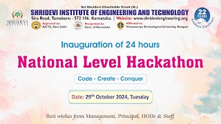 SIET  NATIONAL LEVEL HACKATHON  2024 [upl. by Grannia720]