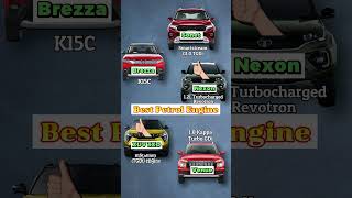 Which Has the Best Engine Nexon vs Maruti Brezza vs Mahindra XUV 3XO vs Kia Sonet vs Hyundai Venue [upl. by Kylstra]