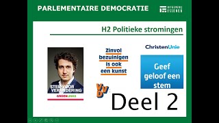 Parlementaire democratie H2 Politieke stromingen deel 2 [upl. by Bellaude138]