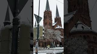 Johanneskirche Freiburg Kirchenglocken läuten Glockengeläut 🔔🇩🇪shorts [upl. by Ramunni936]