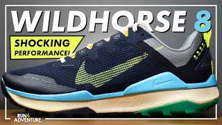 NIKE WILDHORSE 8 Initial Review  Has Nike FINALLY made a good trail shoe  Run4Adventure [upl. by Geminian]