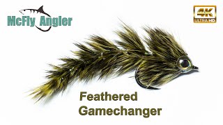 Micro Feathered Gamechanger  Fly tester footage  McFly Angler Fly Tying Tutorial [upl. by Orvie]