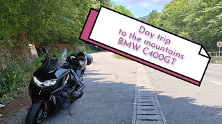 BMW C400GT road trip to the mountains [upl. by Farant]