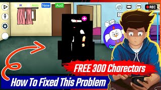 How To Fixe Character Problem in Chromatoons  Black screen character problem fixed ✅ [upl. by Yarased759]