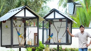 DIY Bird Cage  കുറഞ്ഞ ചിലവിൽ വേറെ ലെവലൊരു കിളിക്കൂട്  How to Make Bird Cage at Home [upl. by Read]