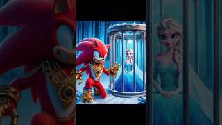 SpiderMan  Elsa Frozen Vs Sonic Fight [upl. by Otsenre88]